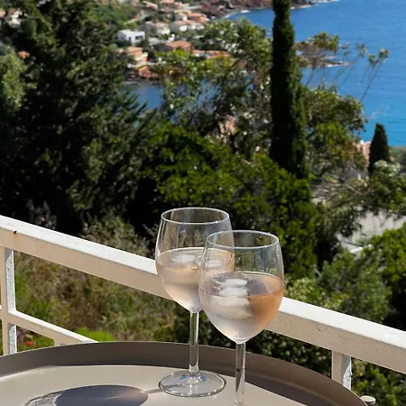 Appartement Bohème With Seaview&private Garden, Antheor Saint-Raphaël